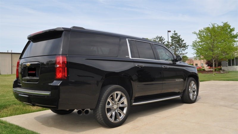 Corsa 2015-2020 GMC Yukon XL 1500 5.3L V8 3in Cat-Back Single Side Exit Twin 4in Polished Tips-Catback-CORSA Performance