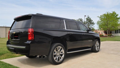 Corsa 2015-2020 GMC Yukon XL 1500 5.3L V8 3in Cat-Back Single Side Exit Twin 4in Polished Tips-Catback-CORSA Performance