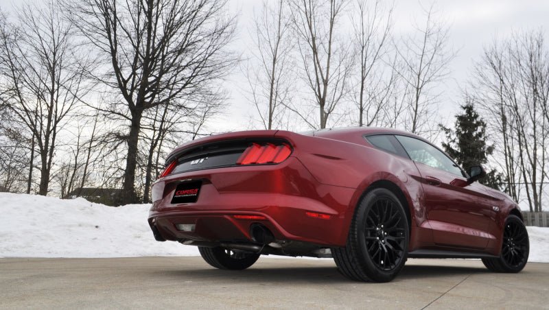 Corsa 2015-2025 Ford Mustang GT 3.0in Inlet / 4.5in Outlet Black PVD Tip Kit (For Corsa ExhaustOnly)-Tips-CORSA Performance