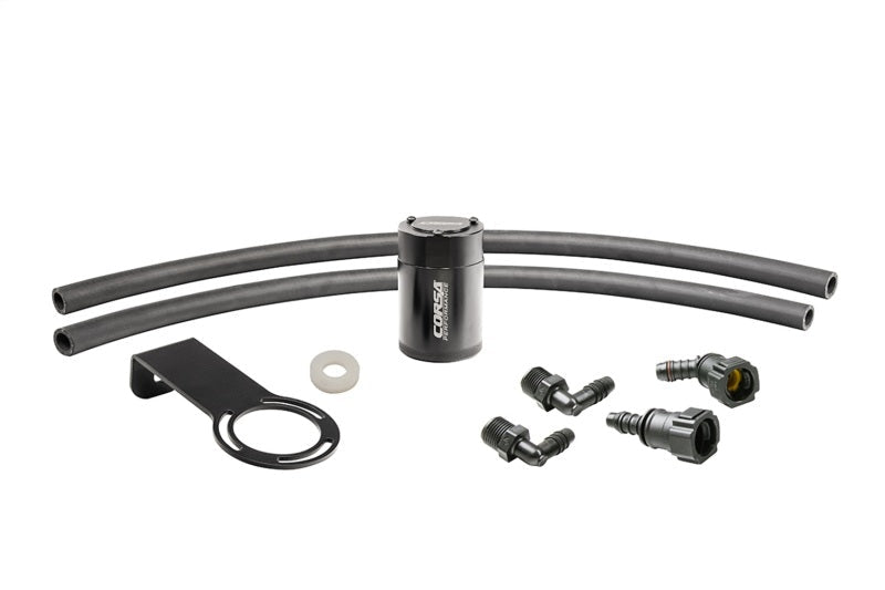 Corsa 2016-2023 Chevrolet Camaro SS Coupe 6.2L V8 (RWD) Aluminum Oil Catch Can w/Mounting Bracke-Oil Catch Cans-CORSA Performance