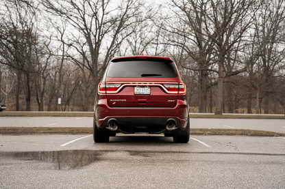 Corsa 2018-2025 Dodge Durango SRT 392 Cat-Back 2.75in Dual Rear Exit Xtreme 4.5in Black PVD Tips-Catback-CORSA Performance