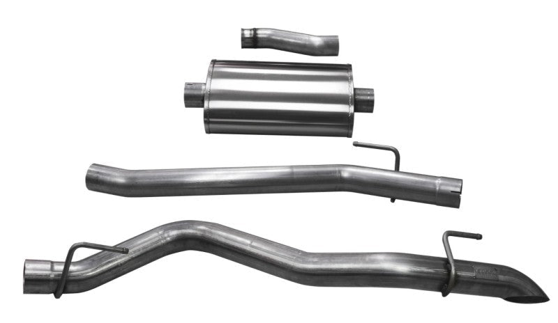 Corsa 2020-2025 Jeep Gladiator JT 3.0in Cat-Back Single Side Exit w/ Turn Down Tip-Catback-CORSA Performance