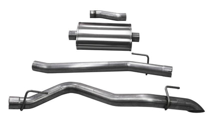 Corsa 2020-2025 Jeep Gladiator JT 3.0in Cat-Back Single Side Exit w/ Turn Down Tip-Catback-CORSA Performance