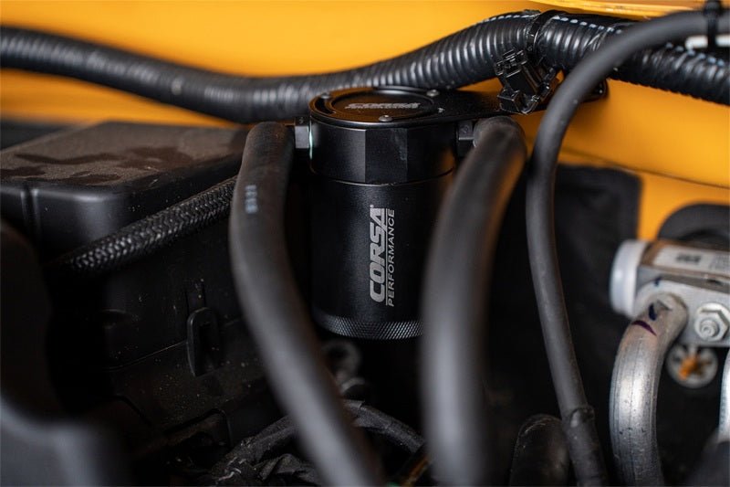 Corsa 2021-2025 Ford Bronco 2.3L Aluminum Oil Catch Can-Oil Catch Cans-CORSA Performance