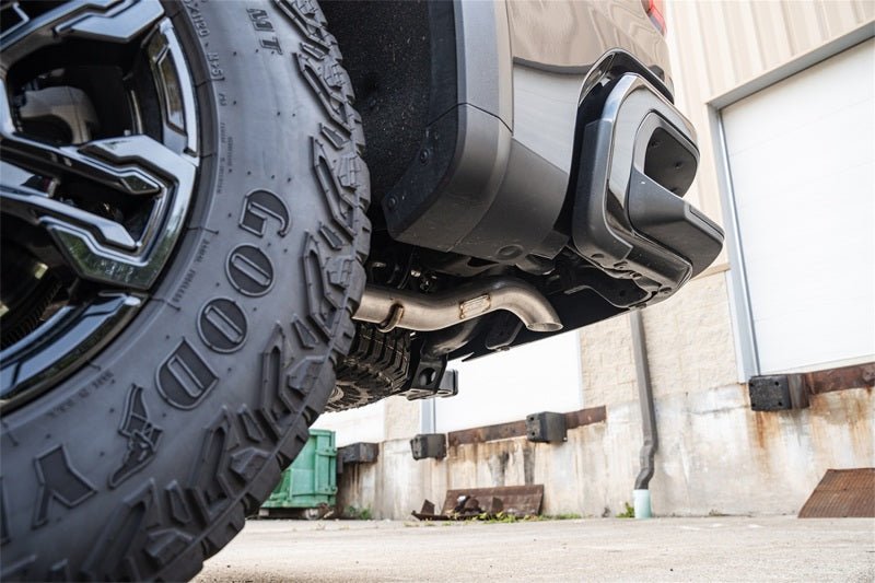Corsa 2022-2024 Chevrolet Silverado 1500 Cat-Back Dual Rear Exit with Turn Down Tail Pipes-Catback-CORSA Performance