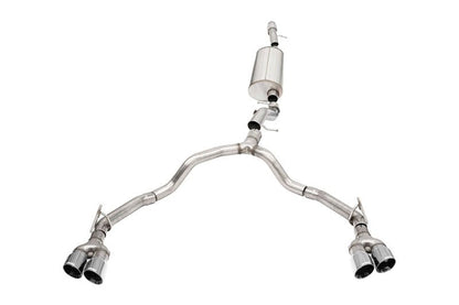 Corsa 21-25 Chevrolet Tahoe/GMC Yukon 4DR 6.2L 4WD Dual Rear 3/2.75in Sport Cat-Back DW 4inPol Tips-Catback-CORSA Performance