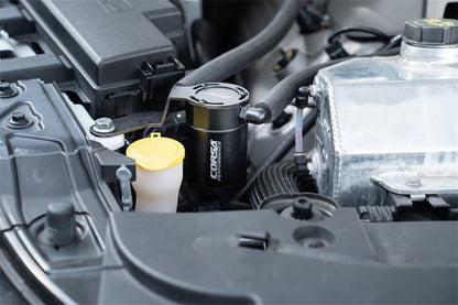 Corsa Performance 2015-2017 Ford Mustang 3 oz. Aluminum Oil Catch Can W/ Mounting Bracket-Oil Catch Cans-CORSA Performance