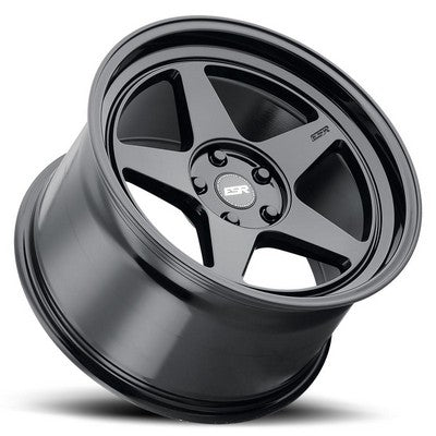 ESR Wheels CR5 Gloss Black 18x10.5 +22 Custom 72.6mm