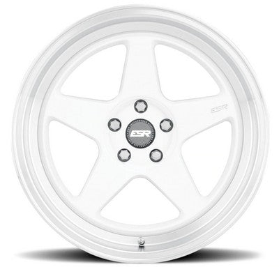 ESR Wheels CR5 Gloss White 18x8.5 +30 Custom 72.6mm