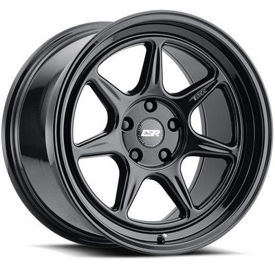 ESR Wheels CR7 Gloss Black 18x9.5 +22 Custom 72.6mm