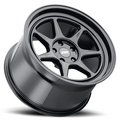 ESR Wheels CR7 Gloss Black 18x10.5 +22 Custom 72.6mm