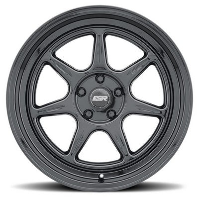 ESR Wheels CR7 Gloss Black 19x10 +25 5x114.3mm 72.6mm