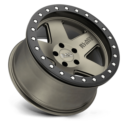 Black Rhino CRAWLER Matte Bronze W/ Black Ring 18x9.5 0 5x139.7mm 78.1mm
