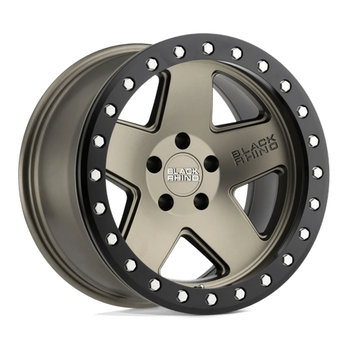 Black Rhino CRAWLER Matte Bronze W/ Black Ring 20x9.5 0 5x139.7mm 78.1mm