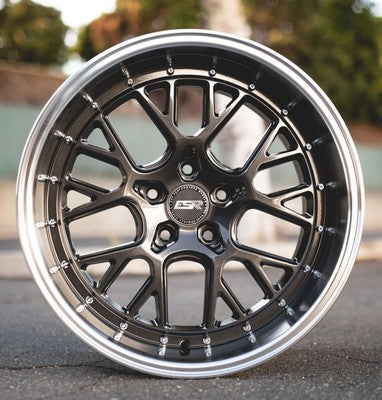 ESR Wheels CS11 Graphite/machine Lip 18x9.5 +35 5x100mm 72.6mm