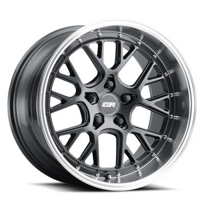 ESR Wheels CS11 Graphite/machine Lip 18x9.5 +35 5x100mm 72.6mm