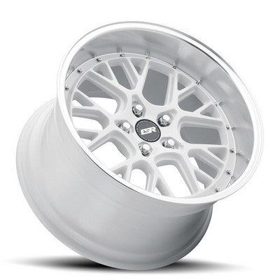 ESR Wheels CS11 Gloss White/machine Lip 18x8.5 +30 5x120mm 72.6mm