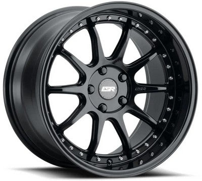 ESR Wheels CS12 Gloss Black 19x9.5 +35 Custom 72.6mm