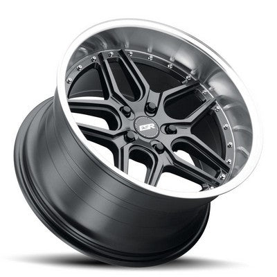 ESR Wheels CS15 Gloss Graphite Machine Lip 19x10.5 +15 5x114.3mm 72.6mm