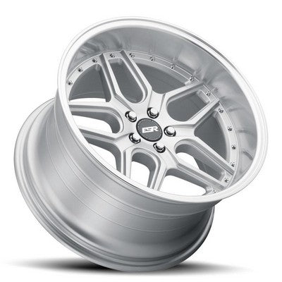 ESR Wheels CS15 Hyper Silver Machine Lip 19x9.5 +22 5x112mm 66.6mm