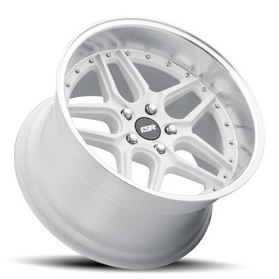ESR Wheels CS15 Gloss White Machine Lip 18x10.5 +22 5x114.3mm 72.6mm