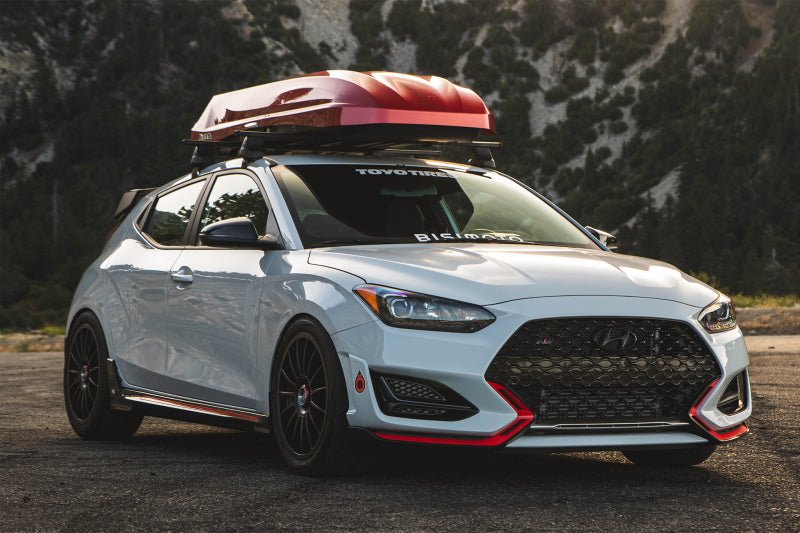 CSF 19 - 20 Hyundai Veloster N / 17 - 20 Hyundai i30 N MT Stepped Core Intercooler - Black Intercoolers