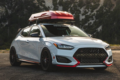 CSF 19 - 20 Hyundai Veloster N / 17 - 20 Hyundai i30 N MT Stepped Core Intercooler - Black Intercoolers