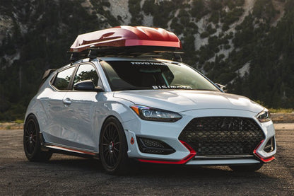 CSF 19 - 20 Hyundai Veloster N / 17 - 20 Hyundai i30 N MT Stepped Core Intercooler - Black Intercoolers