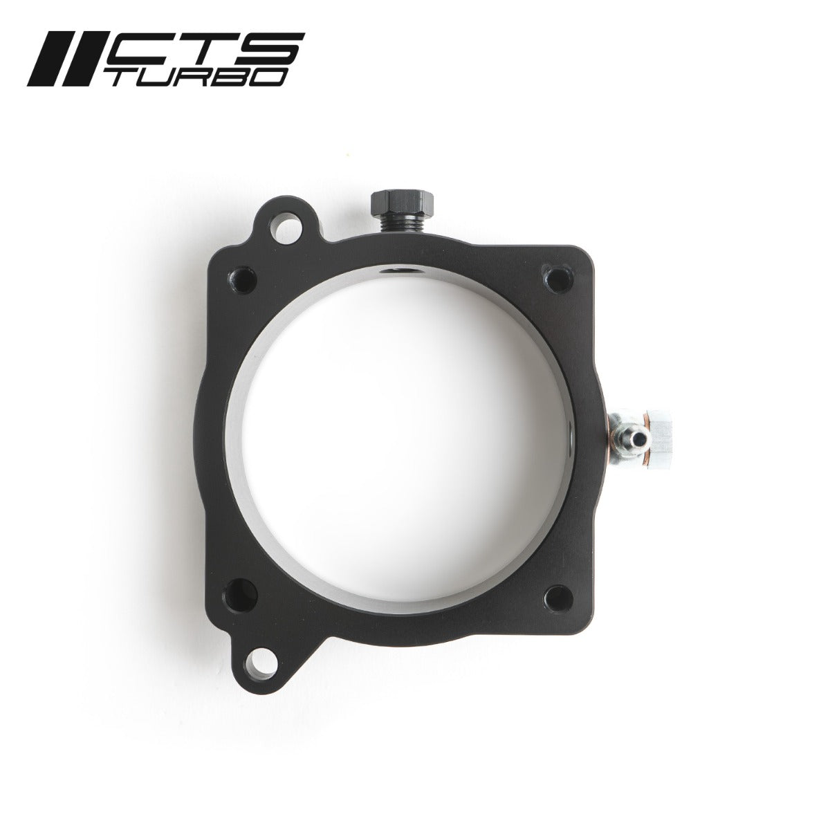 CTS TURBO RS3-TTRS (8V.2-8S) 2018+ THROTTLE BODY SPACER WITH BOOST TAP AND METH INJECTION PORT
