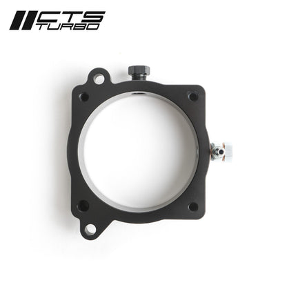 CTS TURBO RS3-TTRS (8V.2-8S) 2018+ THROTTLE BODY SPACER WITH BOOST TAP AND METH INJECTION PORT