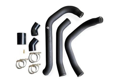 CV Fabrication 11 - 14 Ford F - 150 / 15 - 17 Ford Expedition 3.5L EcoBoost 100AIC - 6 Aluminum Intercooler Hot - Side + Cold - Side Piping Kit - Intercooler Pipe Kits - CV Fabrication