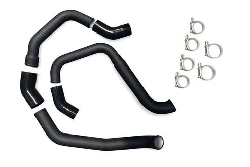CV Fabrication 15 - 16 Ford F - 150 3.5L EcoBoost 100AIC - 2 Hot - Side Aluminum Intercooler Piping - Intercooler Pipe Kits - CV Fabrication