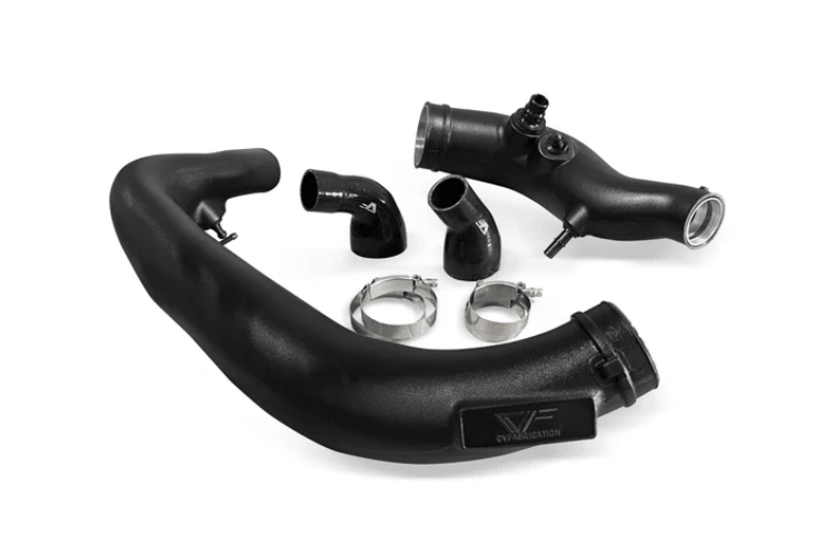 CV Fabrication 15 - 16 Ford F - 150 3.5L EcoBoost 151635REINL Turbo Inlet Tubes - Turbo Inlets - CV Fabrication