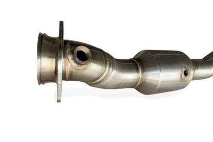 CV Fabrication 15 - 20 Ford F - 150 2.7L EcoBoost FF271520CDP - 1 Stainless Steel Catted Downpipes - Downpipes - CV Fabrication
