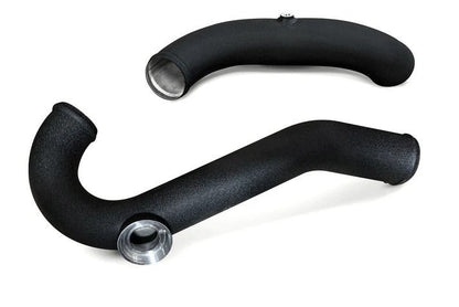 CV Fabrication 15 - 23 Ford Mustang EcoBoost ECOMUSCHGEB2/R Aluminum Intercooler Charge Pipe Kit with HKS Flange - Intercooler Pipe Kits - CV Fabrication