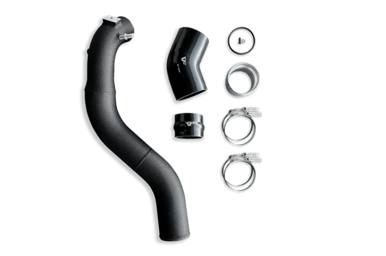 CV Fabrication CV Fab Cold Side Intercooler Piping for 21 - 25 Ford F - 150 & Raptor / 22 - 25 Ford Expedition 3.5L EcoBoost 100AIC - 13 Aluminum Intercooler Piping - Intercooler Pipe Kits - CV Fabrication