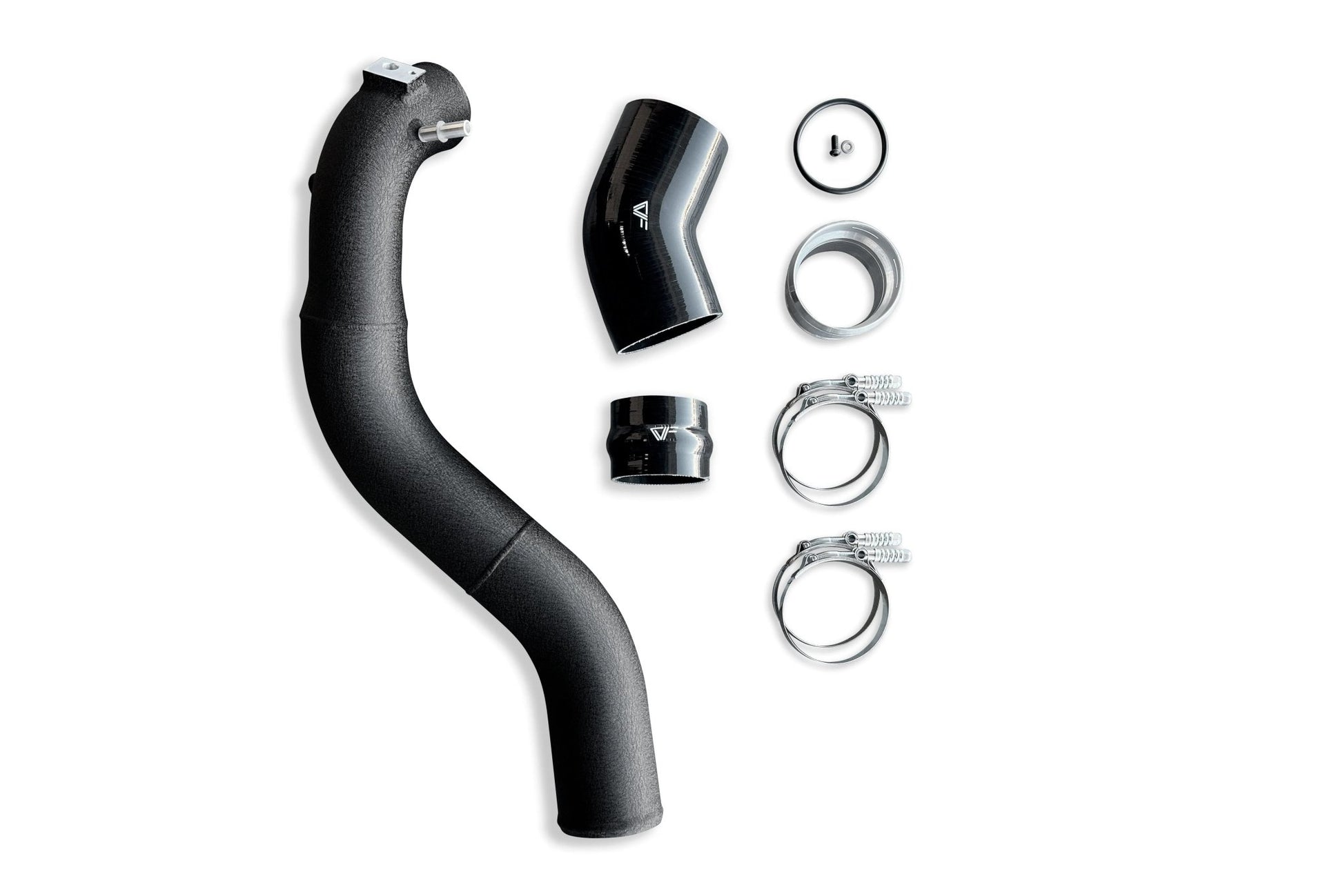 CV Fabrication Hot & Cold Intercooler Piping Kit for 2021 - 2025 F - 150 / Raptor 3.5L Ecoboost and PowerBoost CVF - 100AIC - 15 - Intercooler Pipe Kits - CV Fabrication