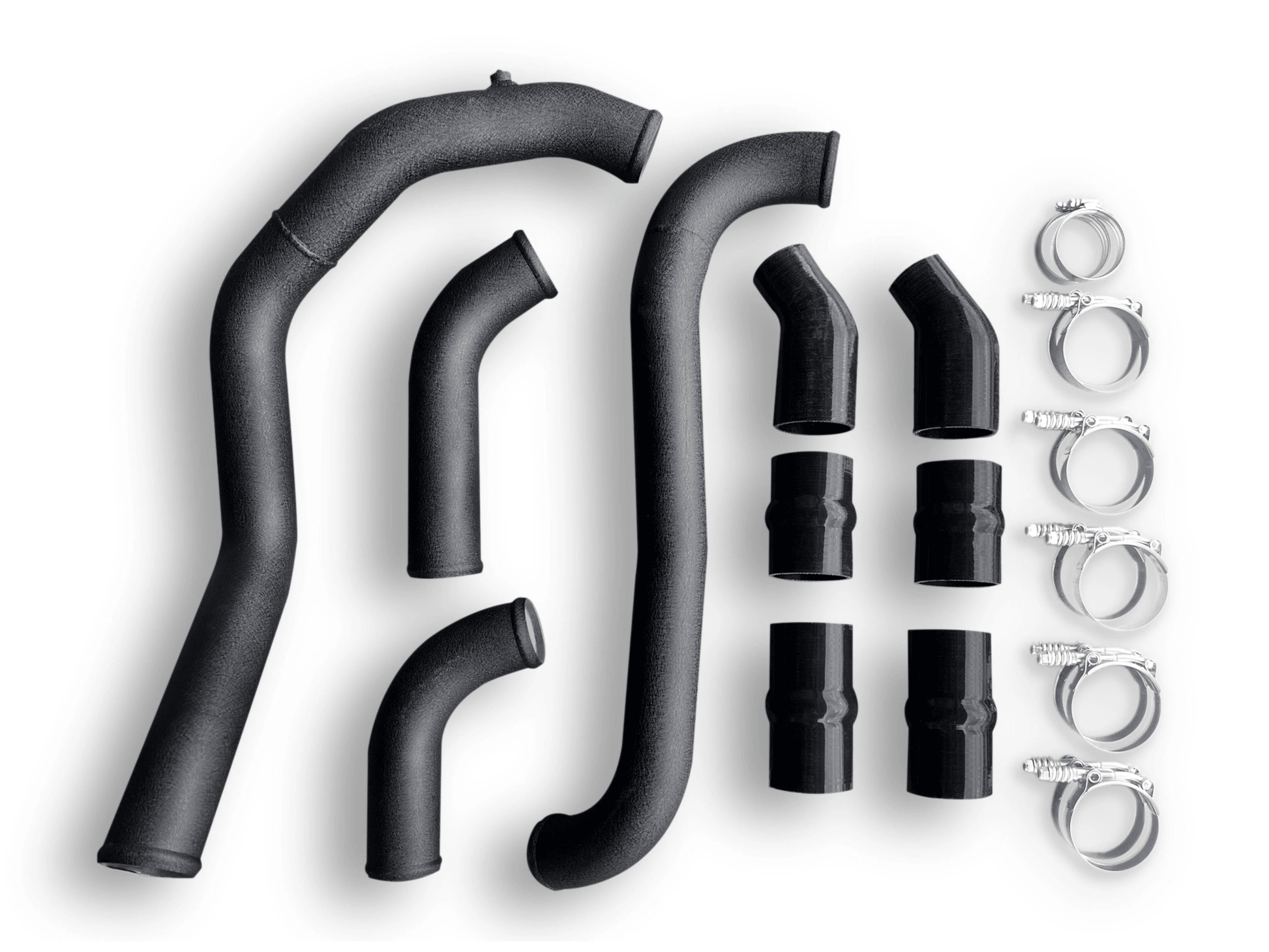 CV Fabrication Hot & Cold Intercooler Piping Kit for 2021 - 2025 F - 150 / Raptor 3.5L Ecoboost and PowerBoost CVF - 100AIC - 15 - Intercooler Pipe Kits - CV Fabrication