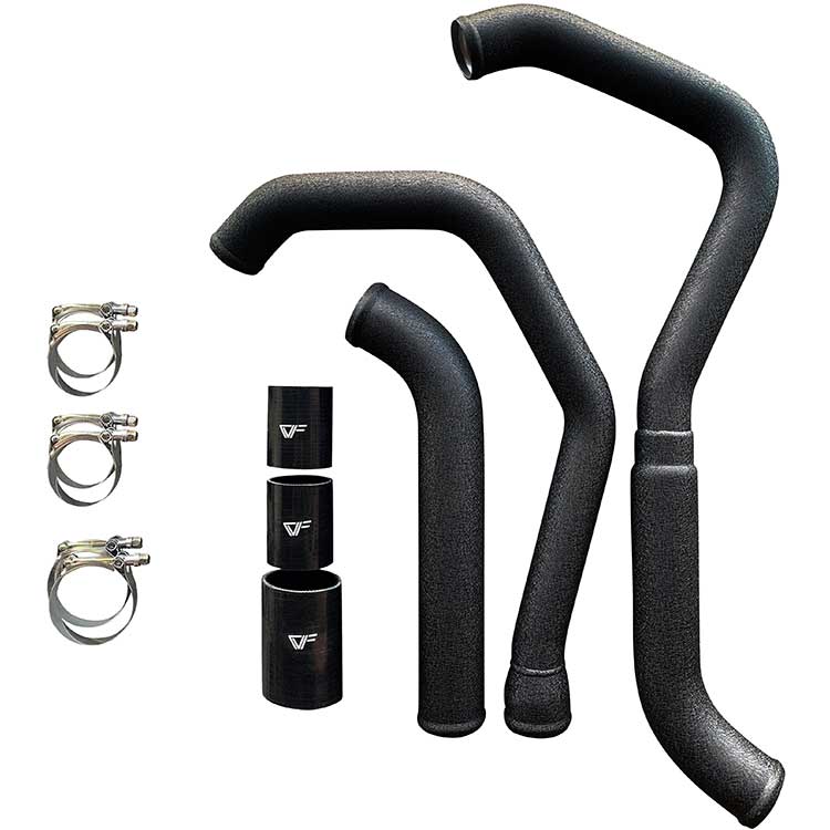 CV Fabrication Intercooler Piping Kit (Cold & Hot) for 2015 - 20 F - 150 2.7L Ecoboost CVF - 100AIC - 12 - Intercooler Pipe Kits - CV Fabrication