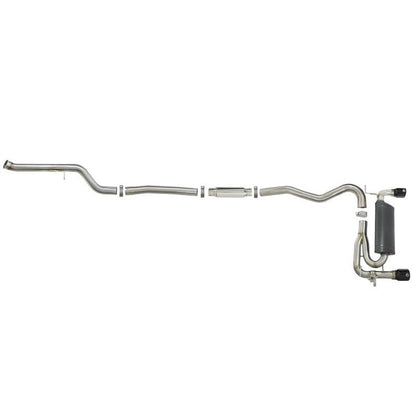 aFe MACH Force-Xp 3in 304 SS Cat-Back Exhaust w/ Black Tips 12-15 BMW 335i (F30) L6 3.0L (t) N55