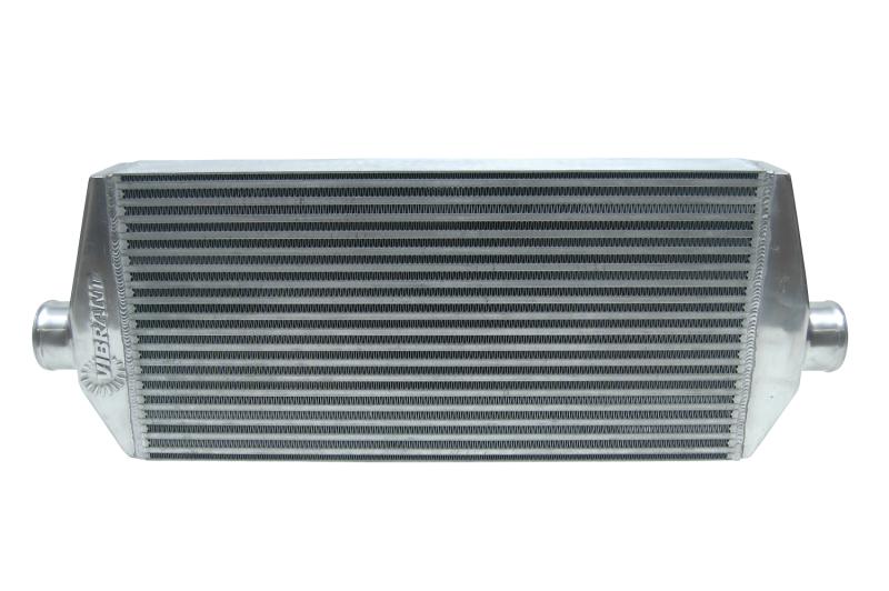 Vibrant Air-to-Air IC Assy complete w/ end tanks core size: 22in Wx9in Hx3.25in thick 2.5in in/out