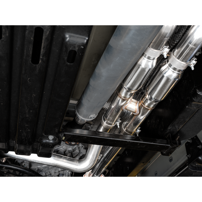 AWE Tuning 2021 RAM 1500 TRX 0FG Cat-Back Exhaust - Diamond Black Tips