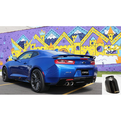 Corsa 2016 Chevrolet Camaro SS 6.2L V8 2.75in Black Xtreme Axle-Back Exhaust
