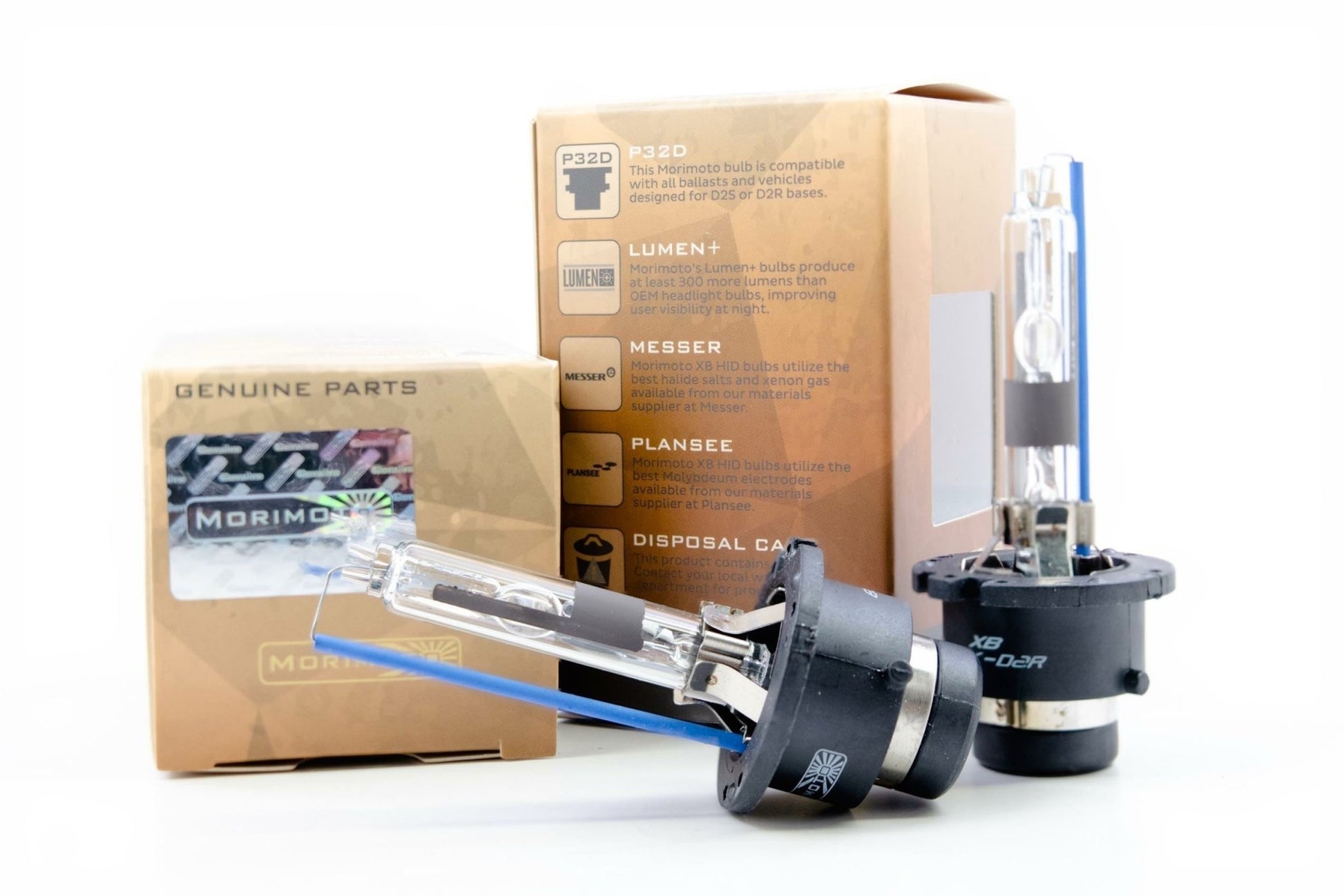 D2R: Morimoto XB HID Bulbs (Pair) - HID Bulbs - Morimoto