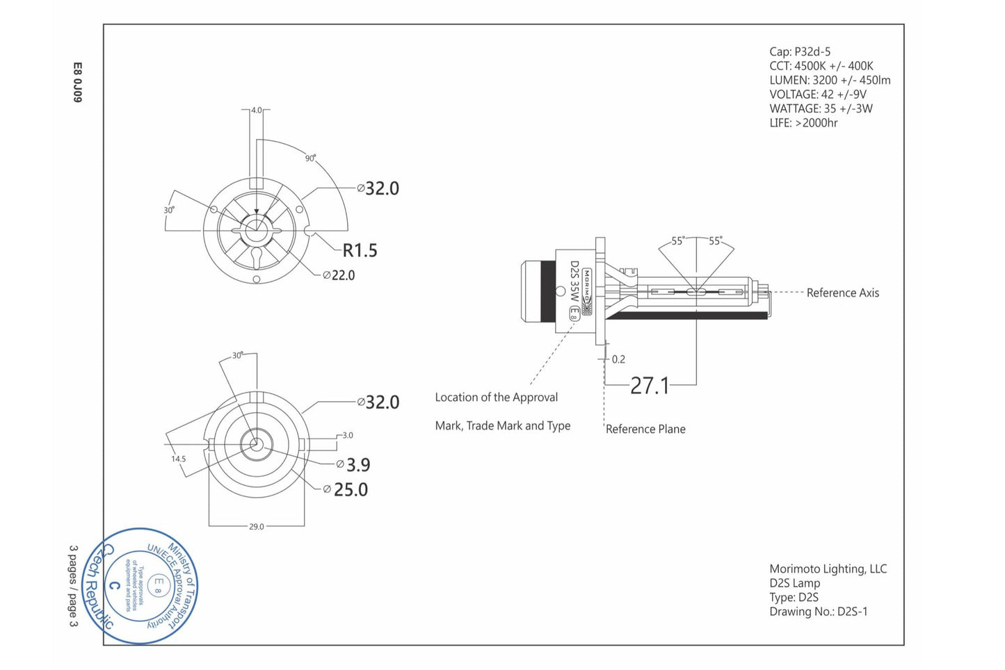 D2S: Morimoto XB 35w HID Bulbs (Pair) - HID Bulbs - Morimoto