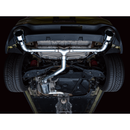 AWE 2022+ Volkswagen GTI MK8 Touring Edition Exhaust - Chrome Silver Tips