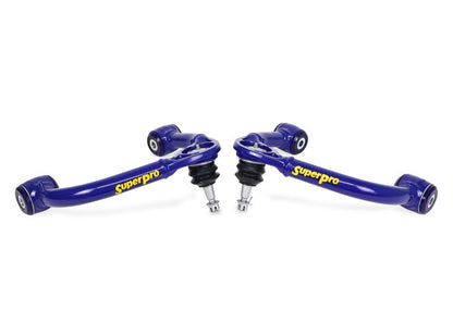 SuperPro 2021+ Ford F150 Fixed Offset Front Upper Control Arm Set