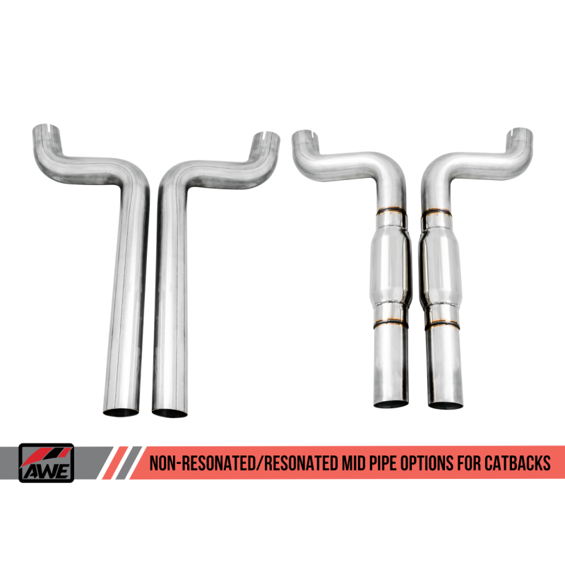 AWE Tuning 16-19 Chevy Camaro SS Non-Resonated Conversion Kit