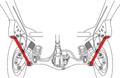SPC Performance Toyota 4Runner Rear Lower Control Arms