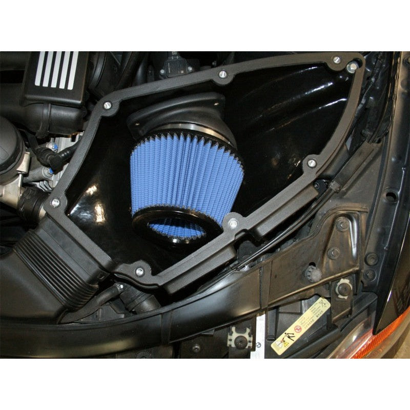 aFe MagnumForce Stage 2 Si Intake System Pro 5 R Black 06-12 BMW 3 Series E9x L6 3.0L Non-Turbo